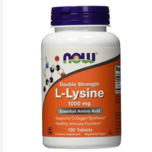 L-Lysine Now- Double Strength 1000 mg (100 Viên )